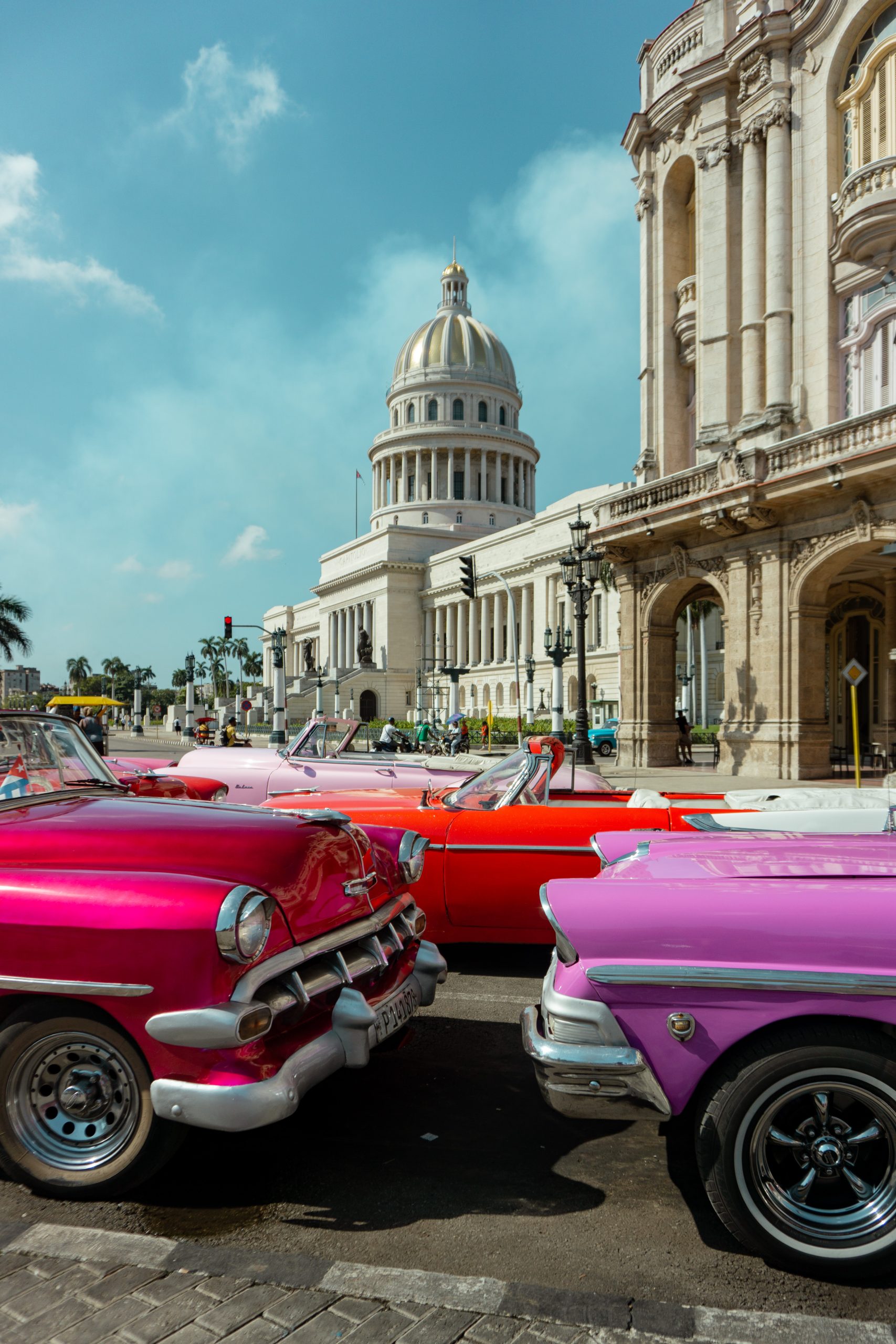 Havana Vintage Cars Gran Teatro and Capitol